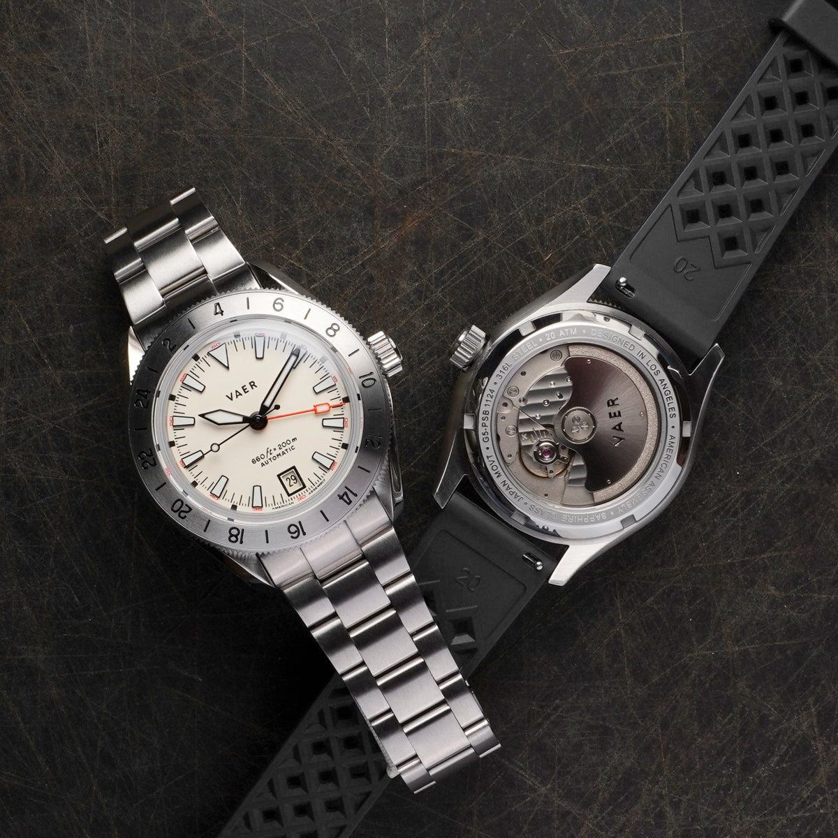 G5 Pacific Polar - 39mm USA GMT