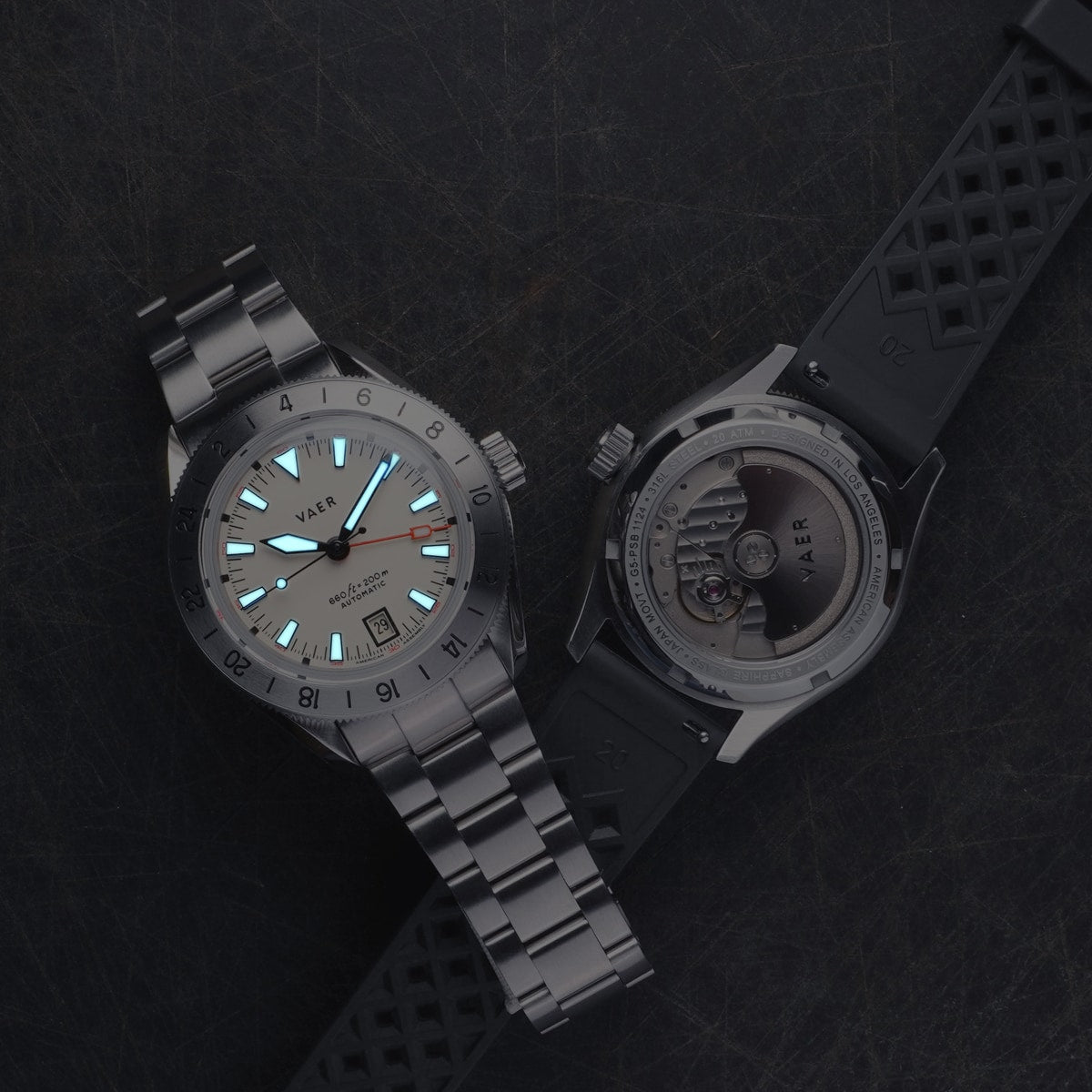 G5 Pacific Polar - 39mm USA GMT