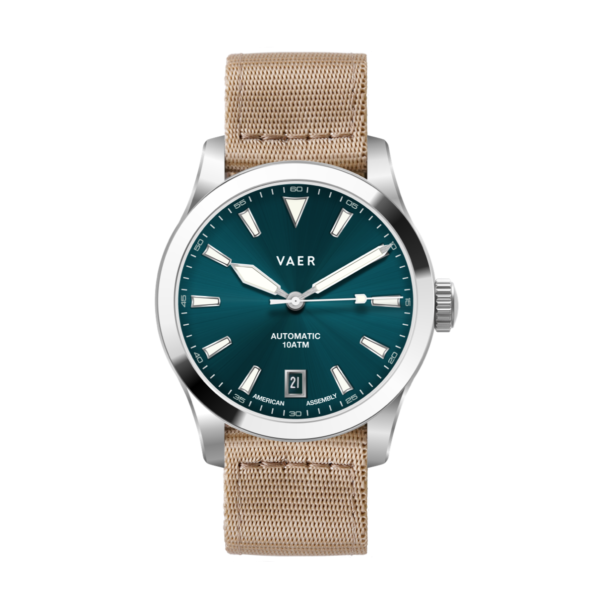 A5 Atlas Green Auto - 38mm USA