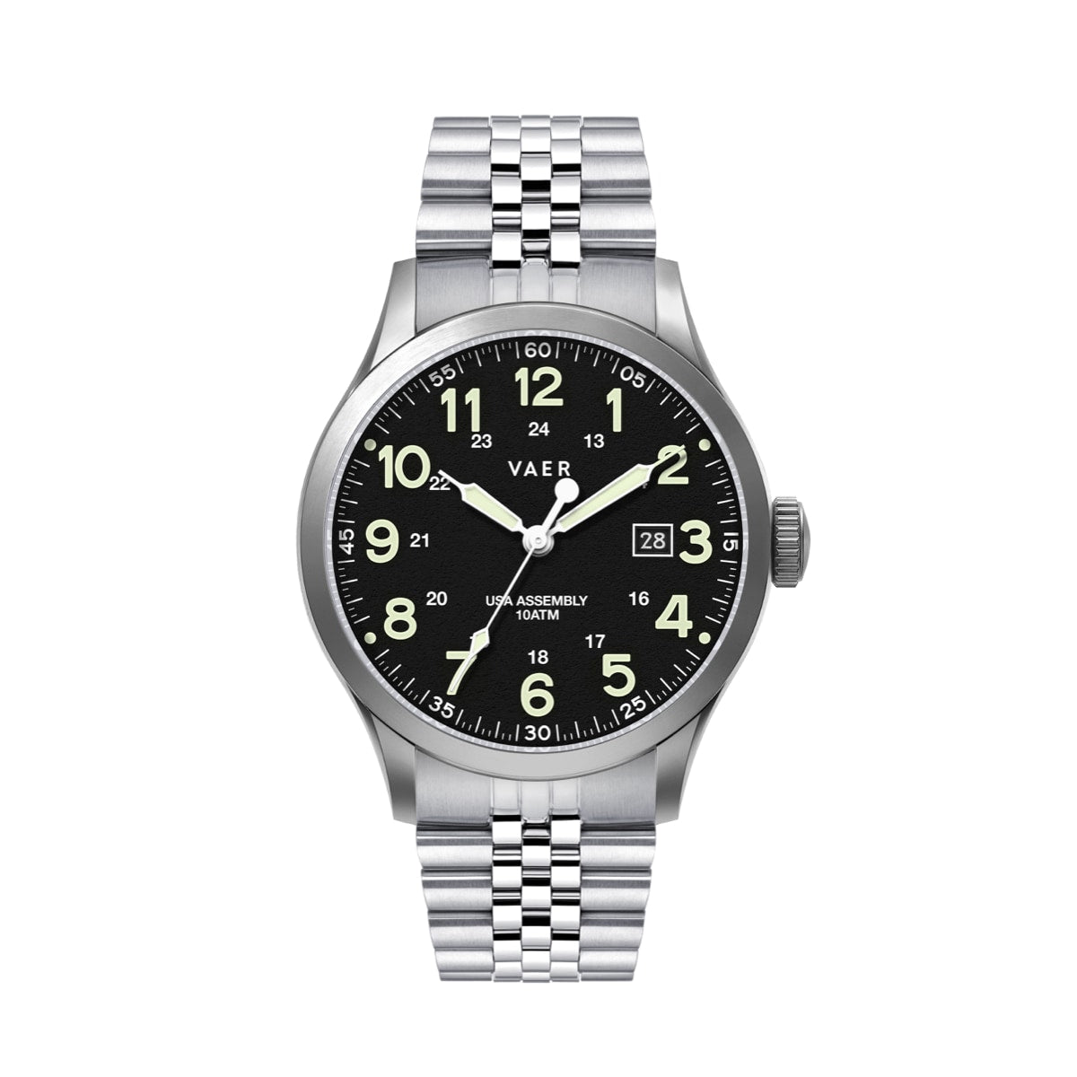 VAER | C5 Recon Field Solar: 10ATM, Sapphire Glass, USA Assembled