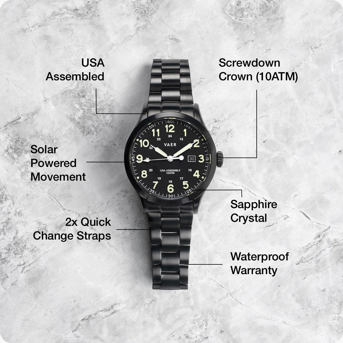 C5 Tactical Field Solar - 40mm USA