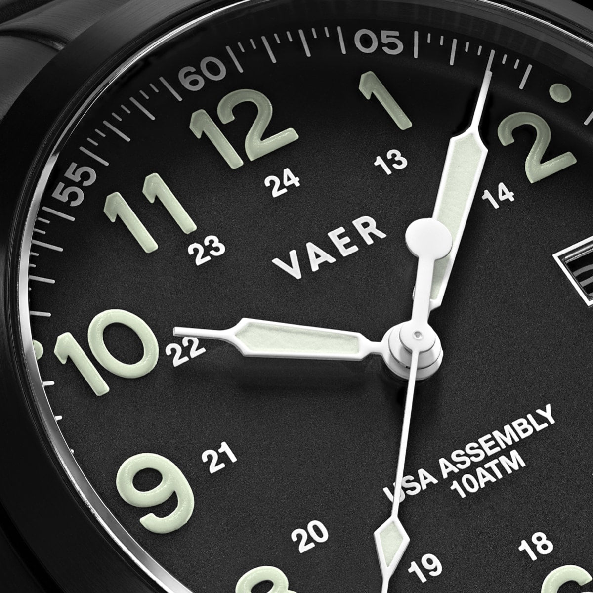 VAER | C5 Tactical Field Solar: 10ATM, Sapphire Glass, USA Assembled