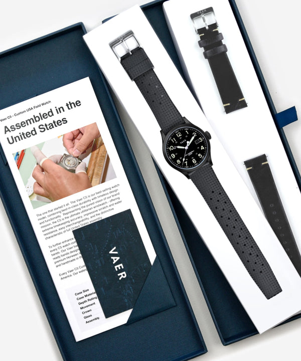 Vaer - R1 USA Racing Chronograph - Landing Page