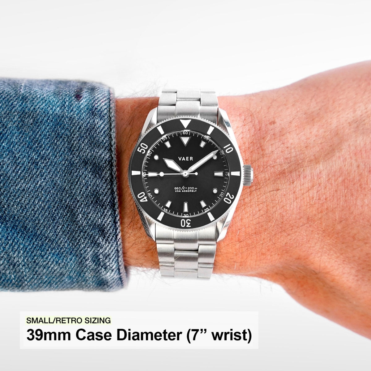 D4 Meridian - Black USA Solar 39mm