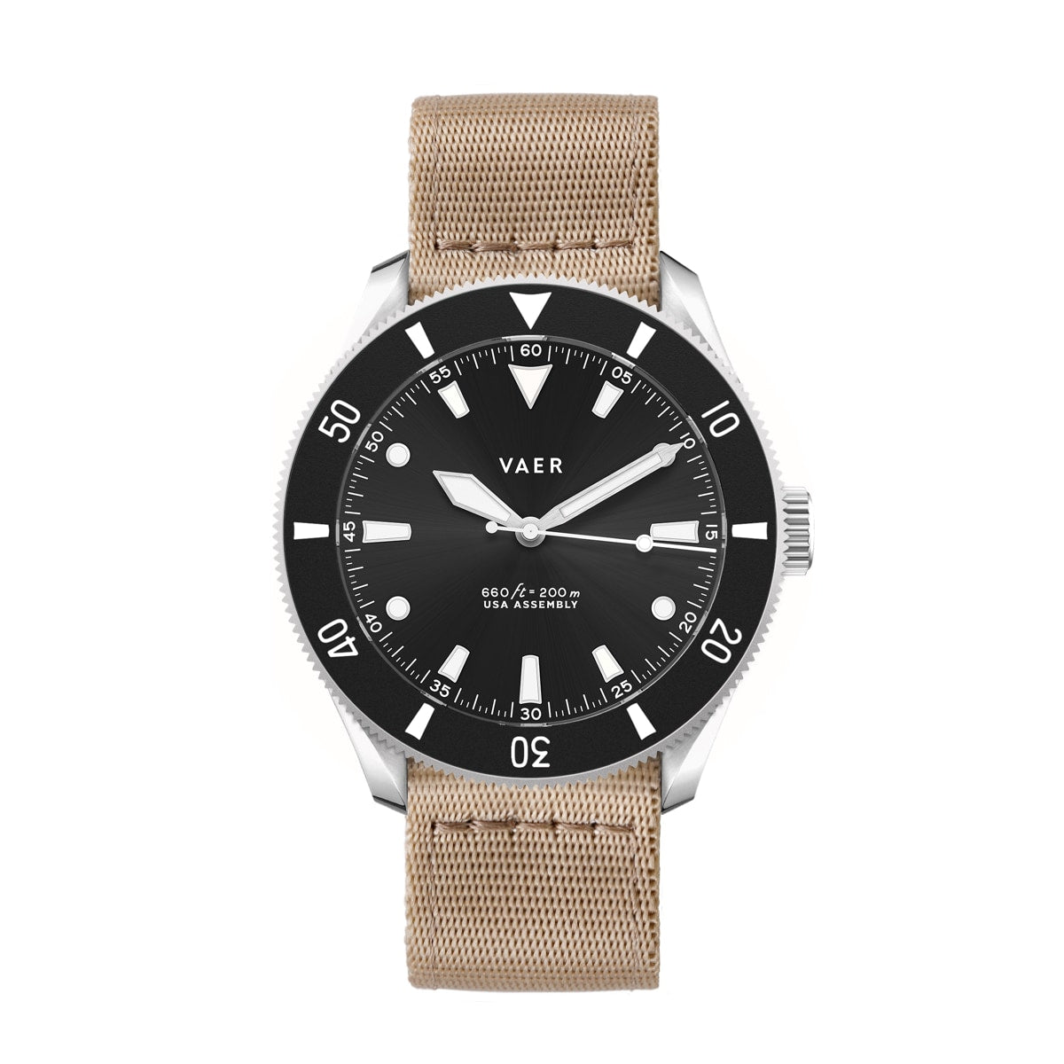 D4 Meridian - Black USA Solar 39mm