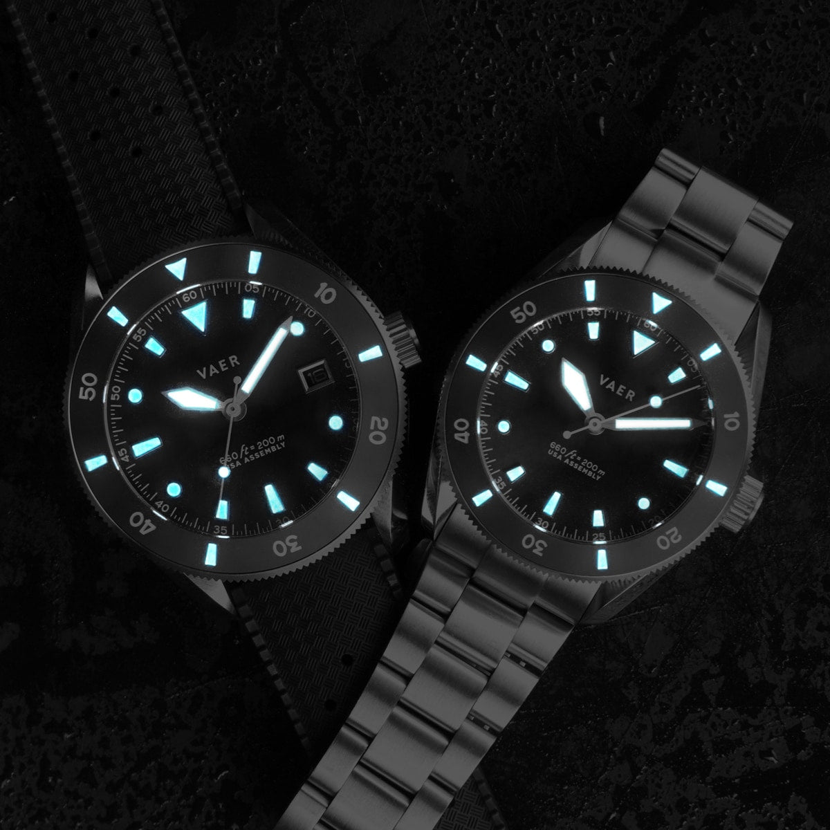 D4 Meridian - Black Matte USA Solar 42mm