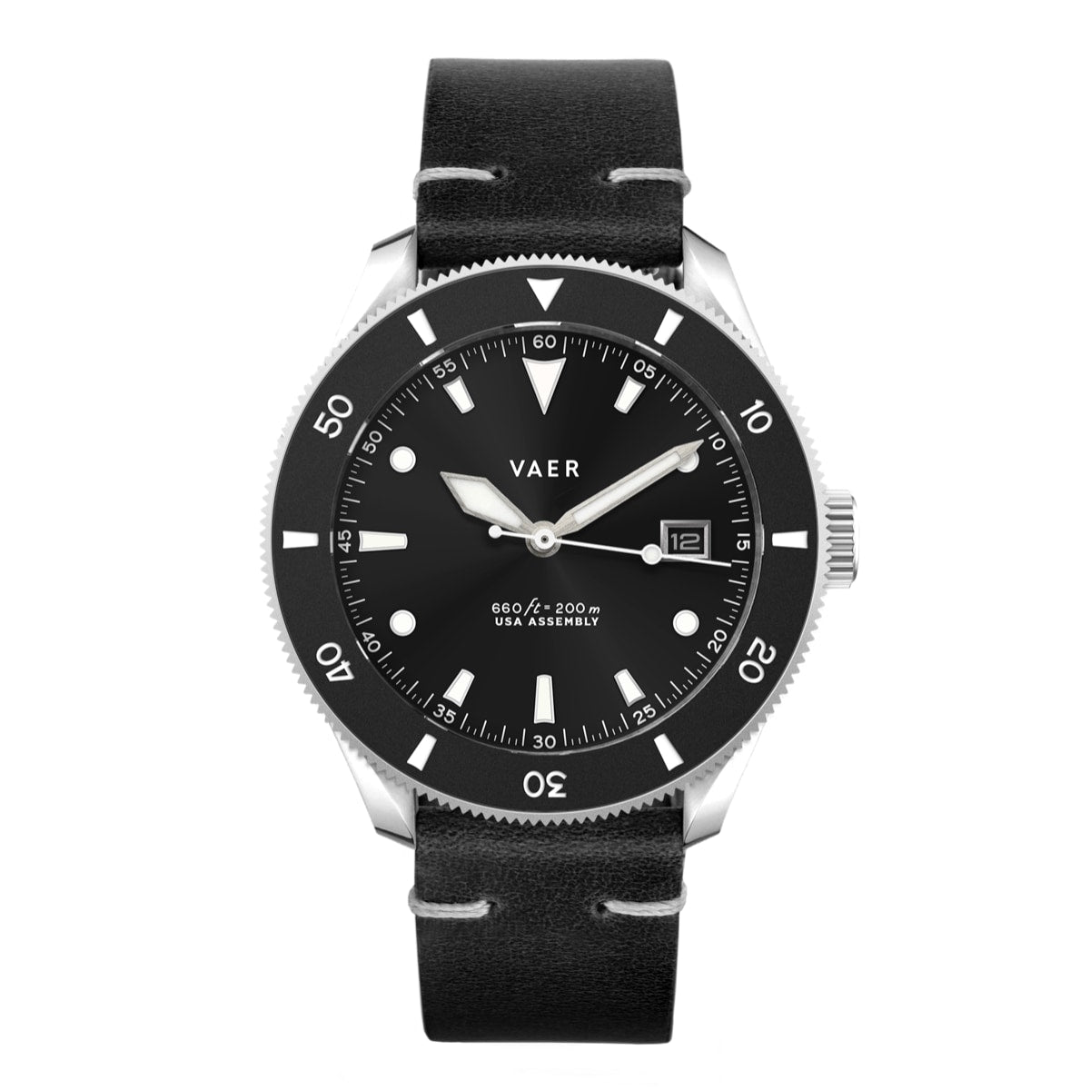D4 Meridian - Black Matte USA Solar 42mm