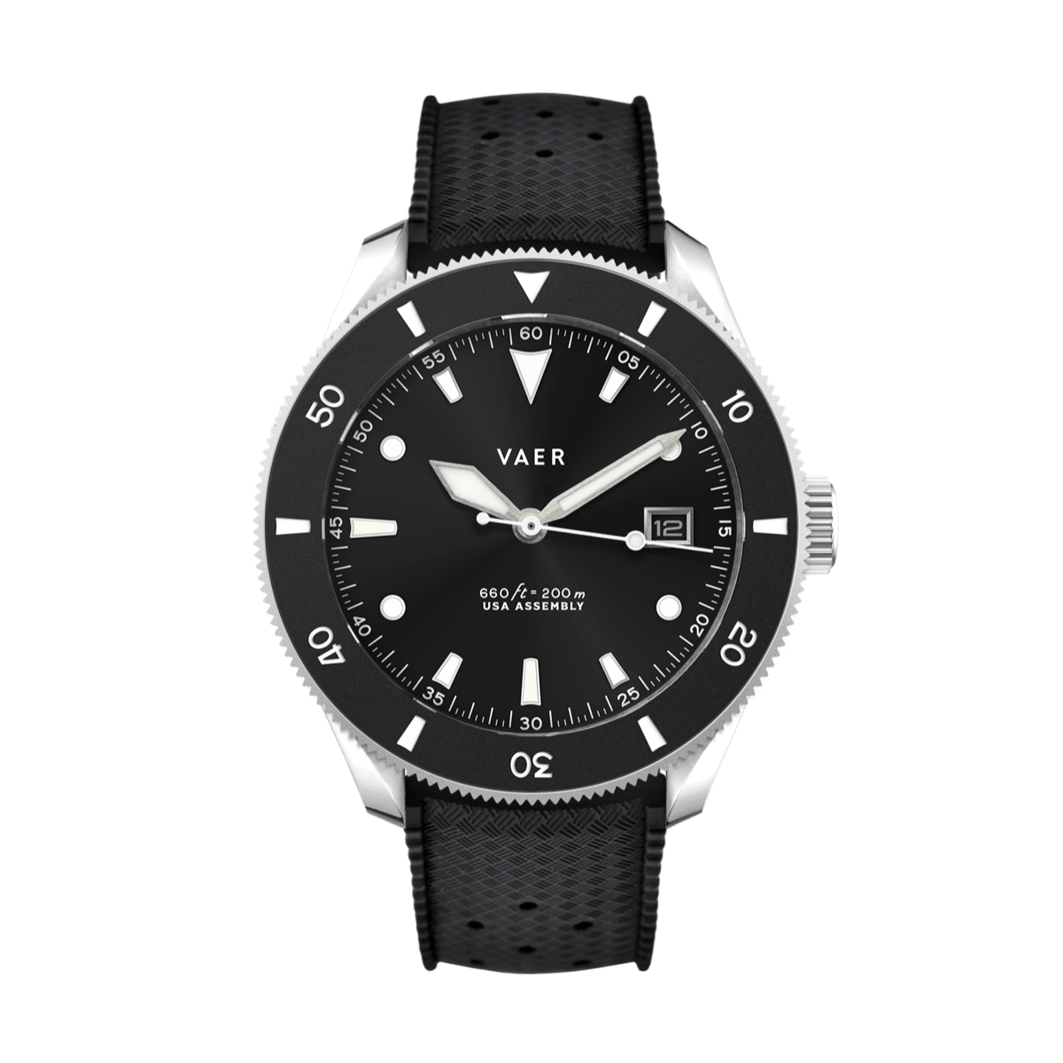 D4 Meridian - Black Matte USA Solar 42mm