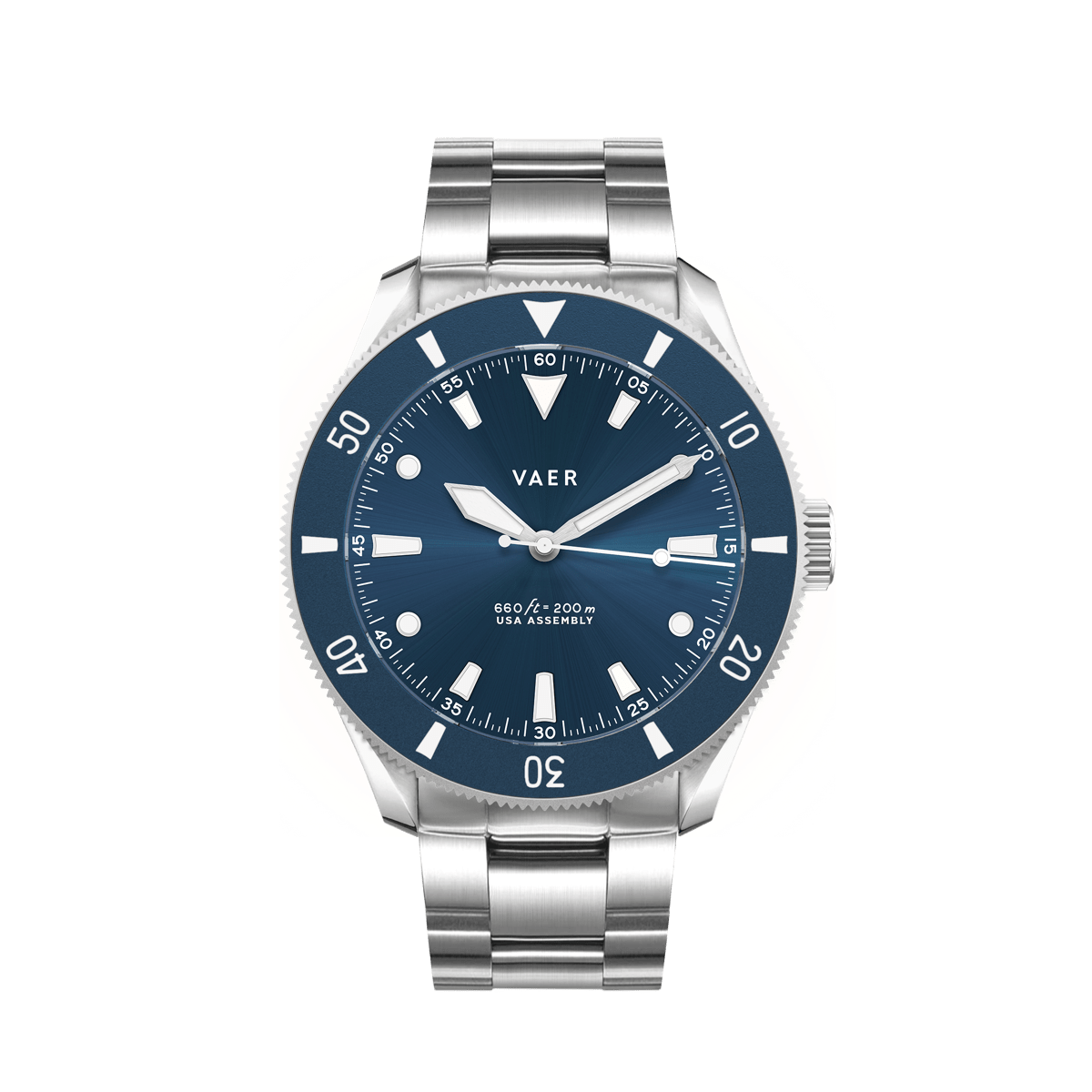 D4 Meridian - Navy Matte USA Solar 39mm