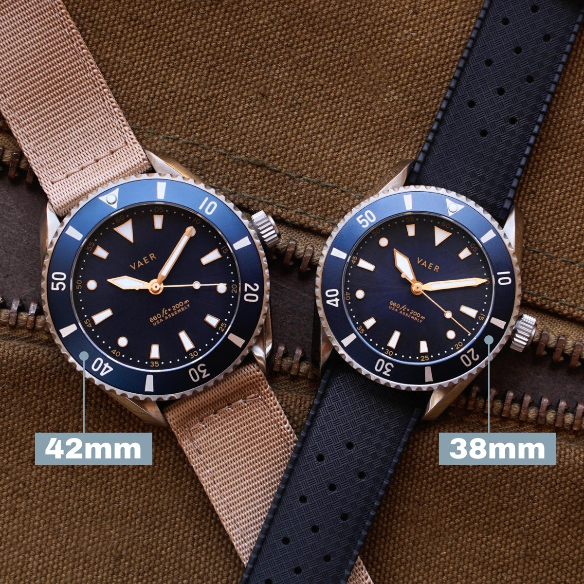 D4 Meridian - Navy USA Solar 38mm