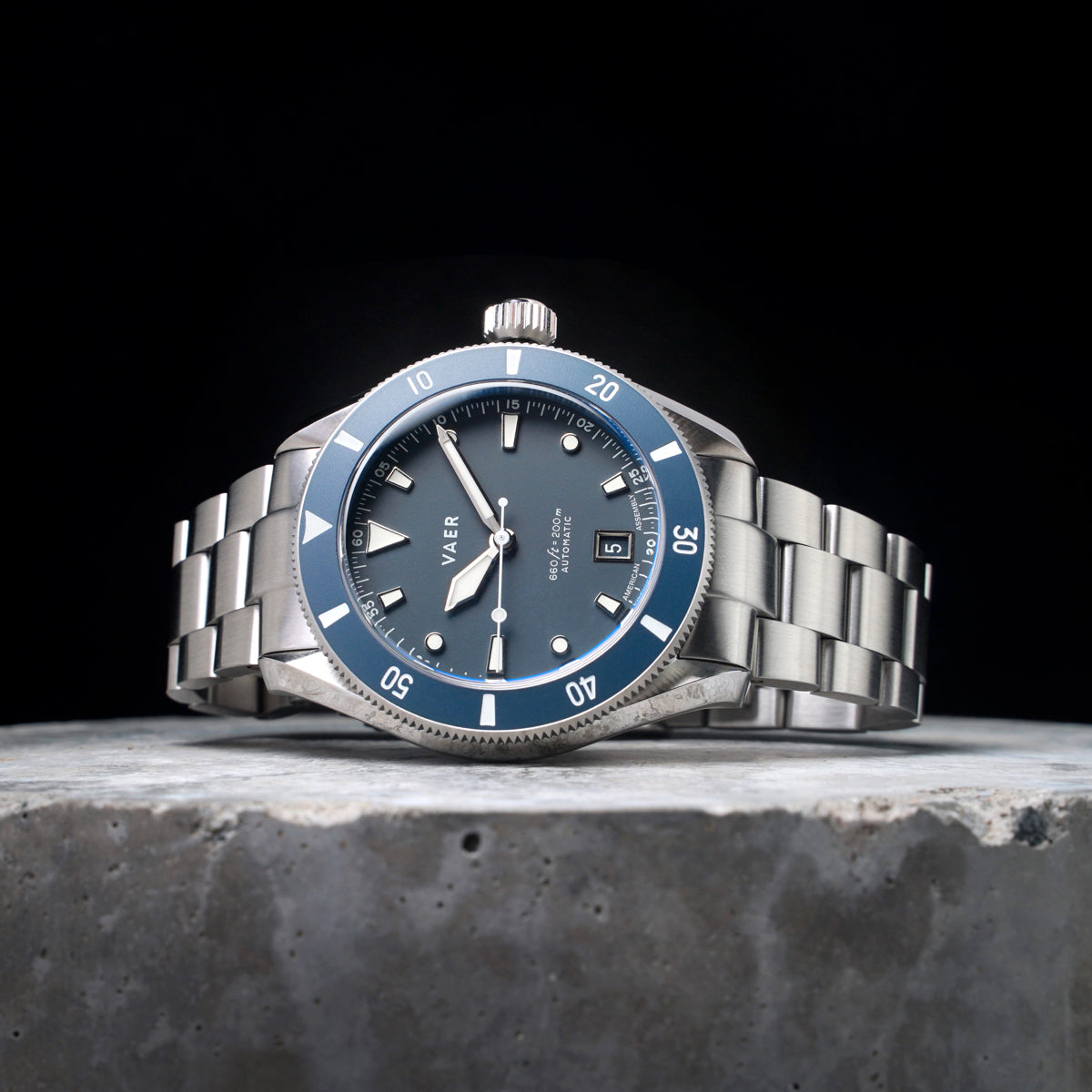 D5 Meridian Navy - USA Auto 39mm