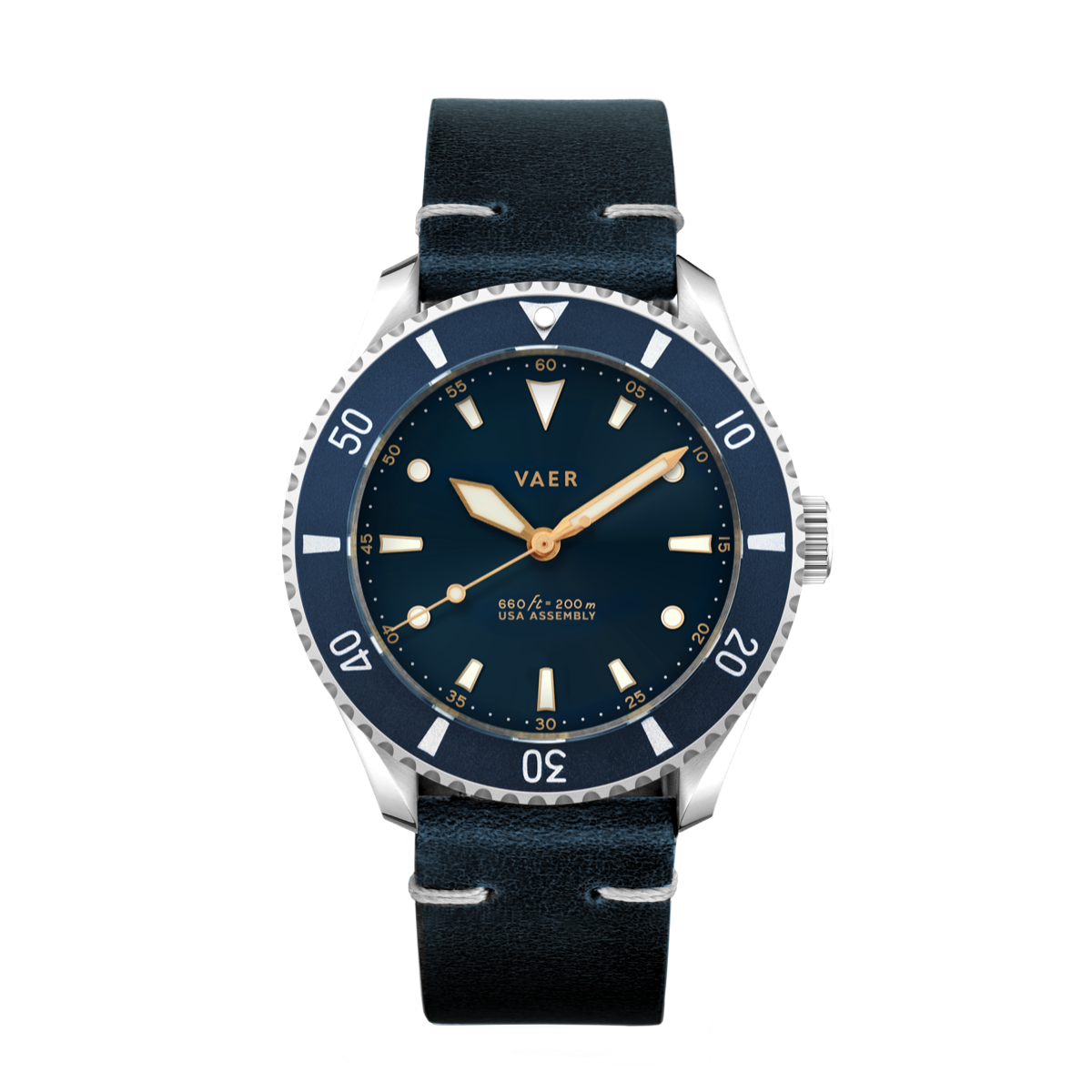 D5 Meridian Navy - USA Auto 39mm