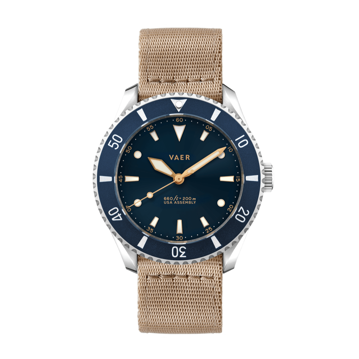 D5 Meridian Navy - USA Auto 39mm