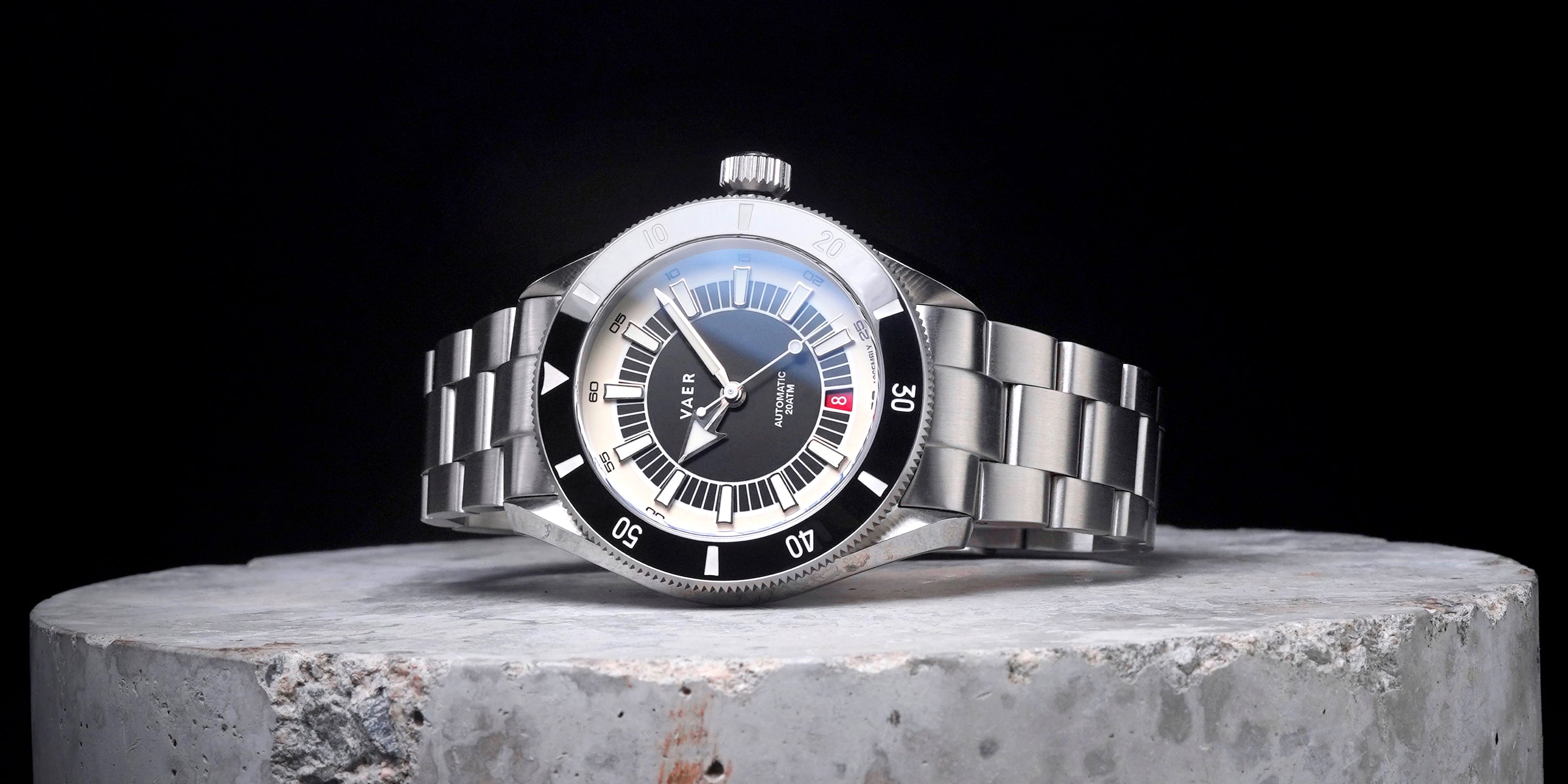 VAER | D5 USA Tropic Diver: 20ATM, Sapphire Glass, USA Assembled