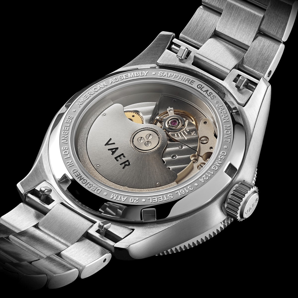 VAER | D5 USA Tropic Diver: 20ATM, Sapphire Glass, USA Assembled