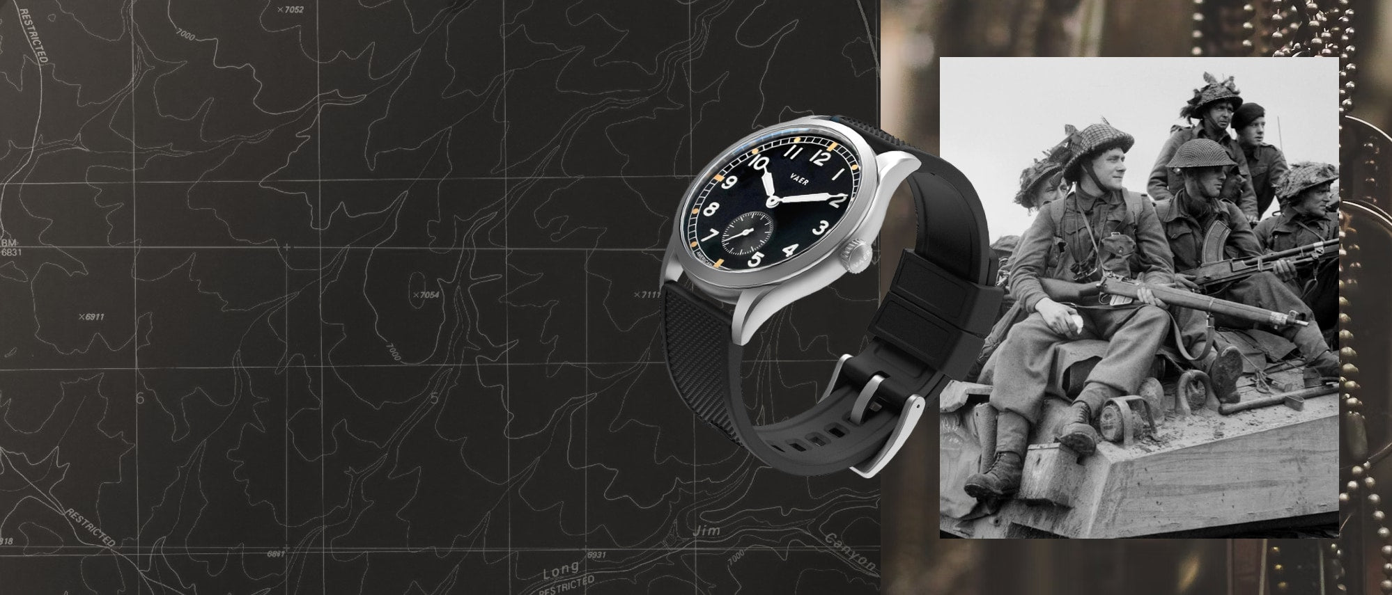 VAER | Dirty Dozen Field Watch - 10ATM, Ocean Ready, USA Assembly