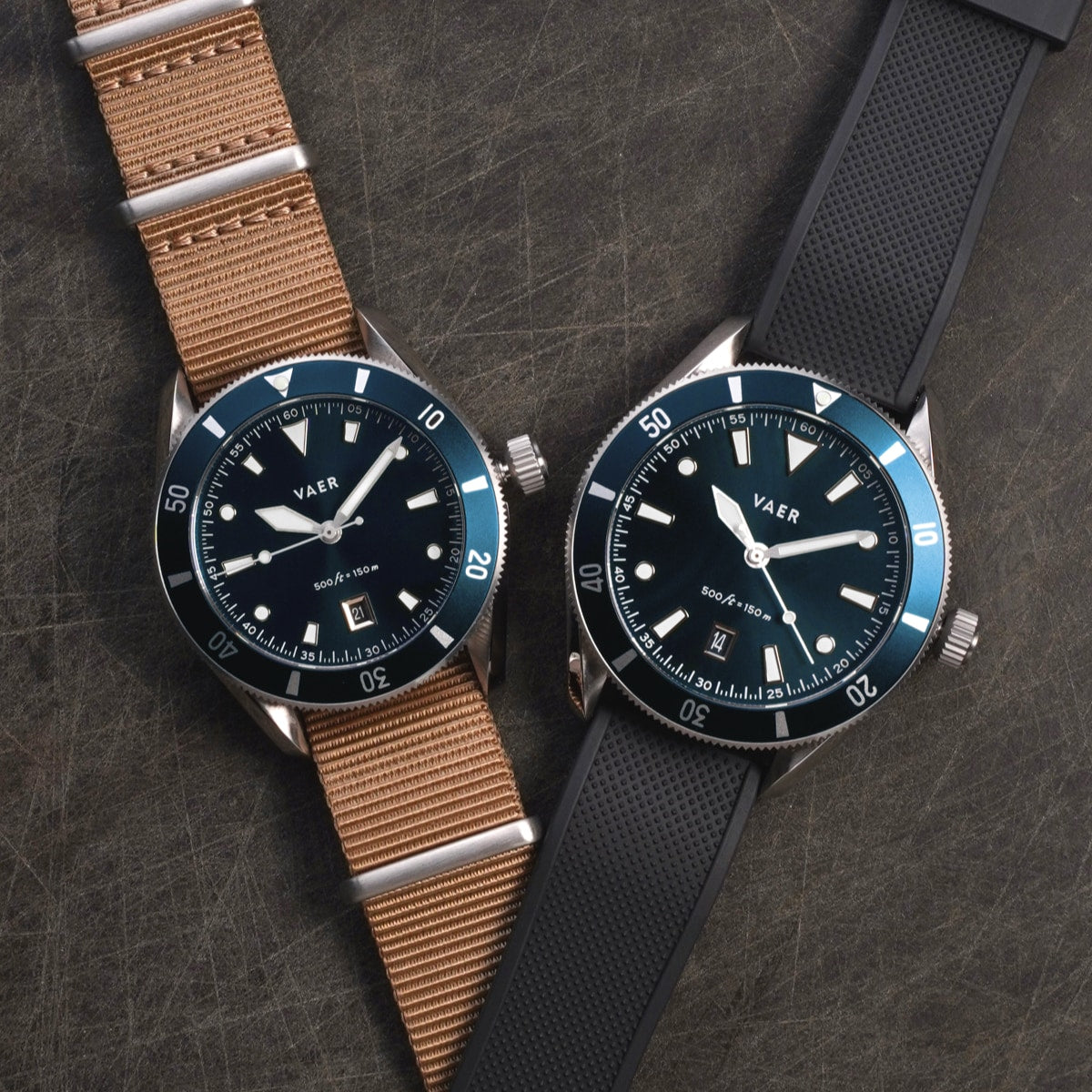 VAER | DS2 Meridian: 42mm, 15ATM, Sapphire Glass, USA Assembled