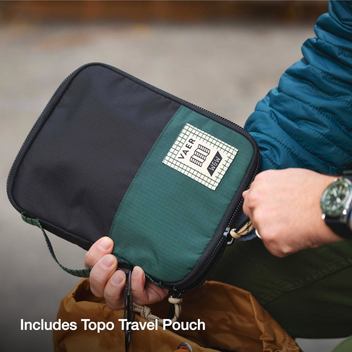 DS4 Topo Designs x W&W Solar Hiker - Black