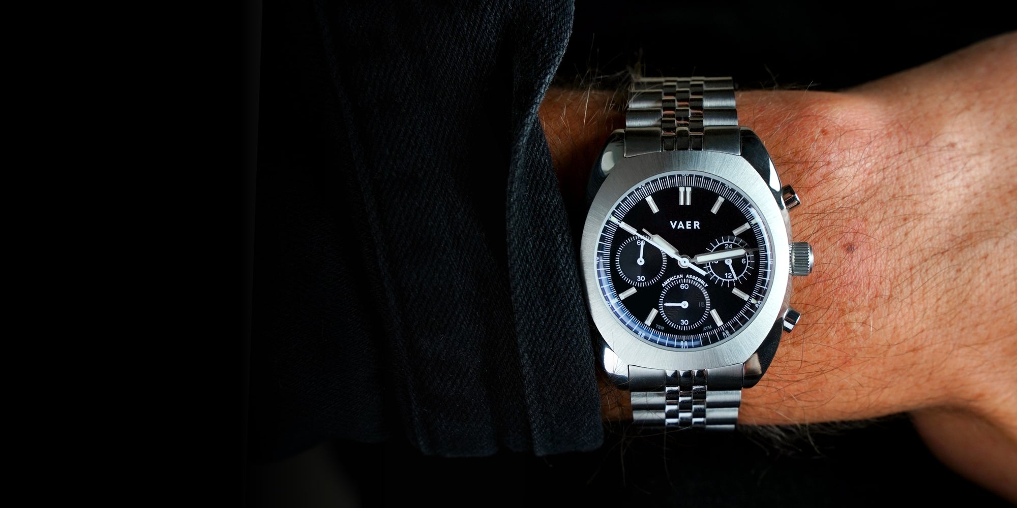 Vaer - R1 USA Racing Chronograph - Landing Page