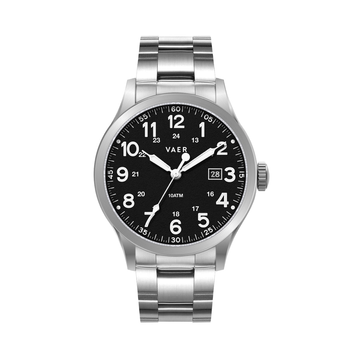 S5 Calendar Field Black - 40mm Quartz