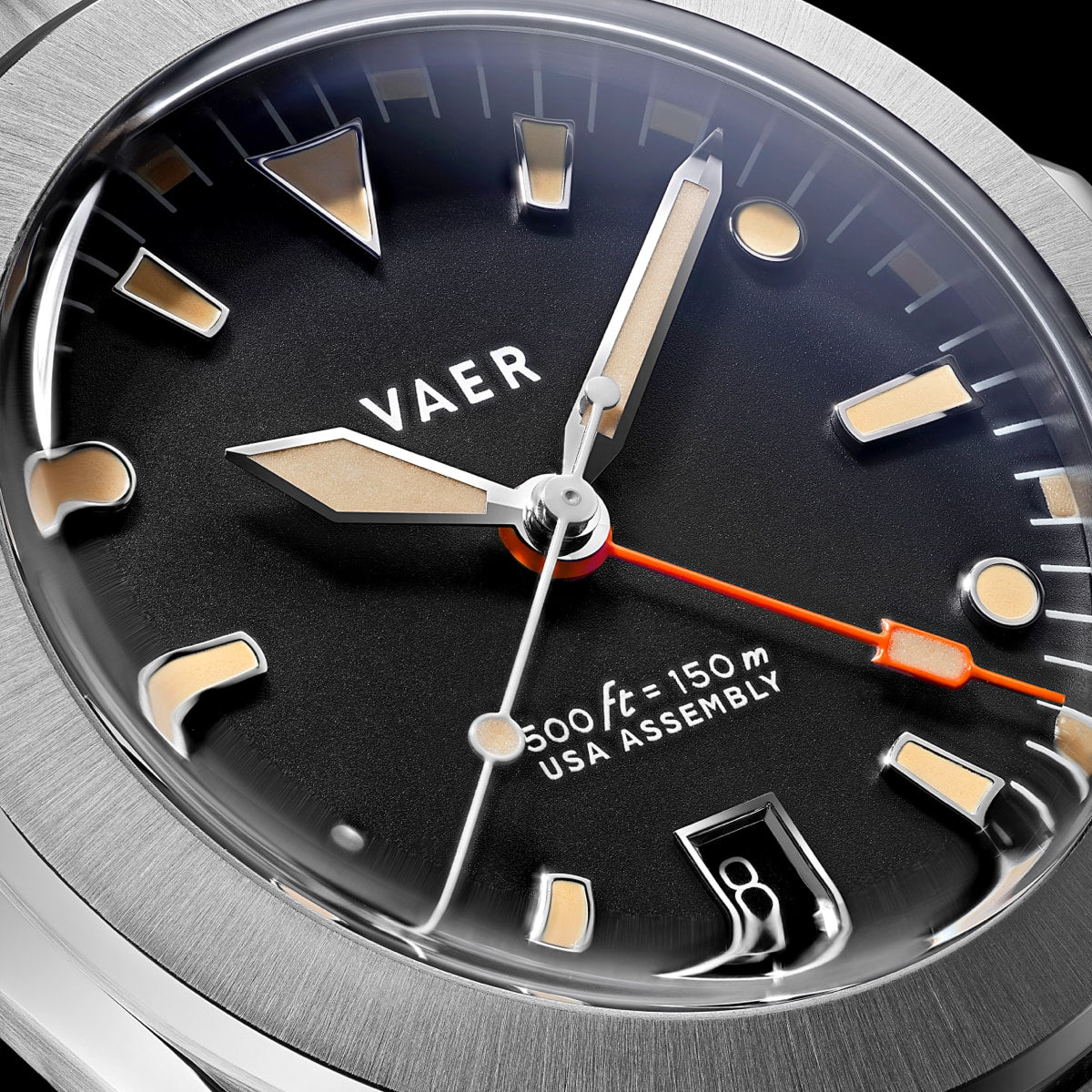 VAER | G2 Meridian True GMT: 15ATM, Sapphire Glass, USA assembled