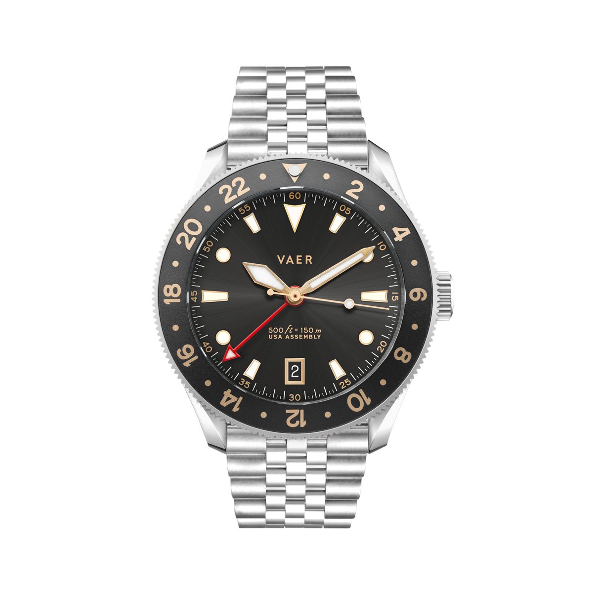 G2 Meridian Gilt - 39mm USA GMT
