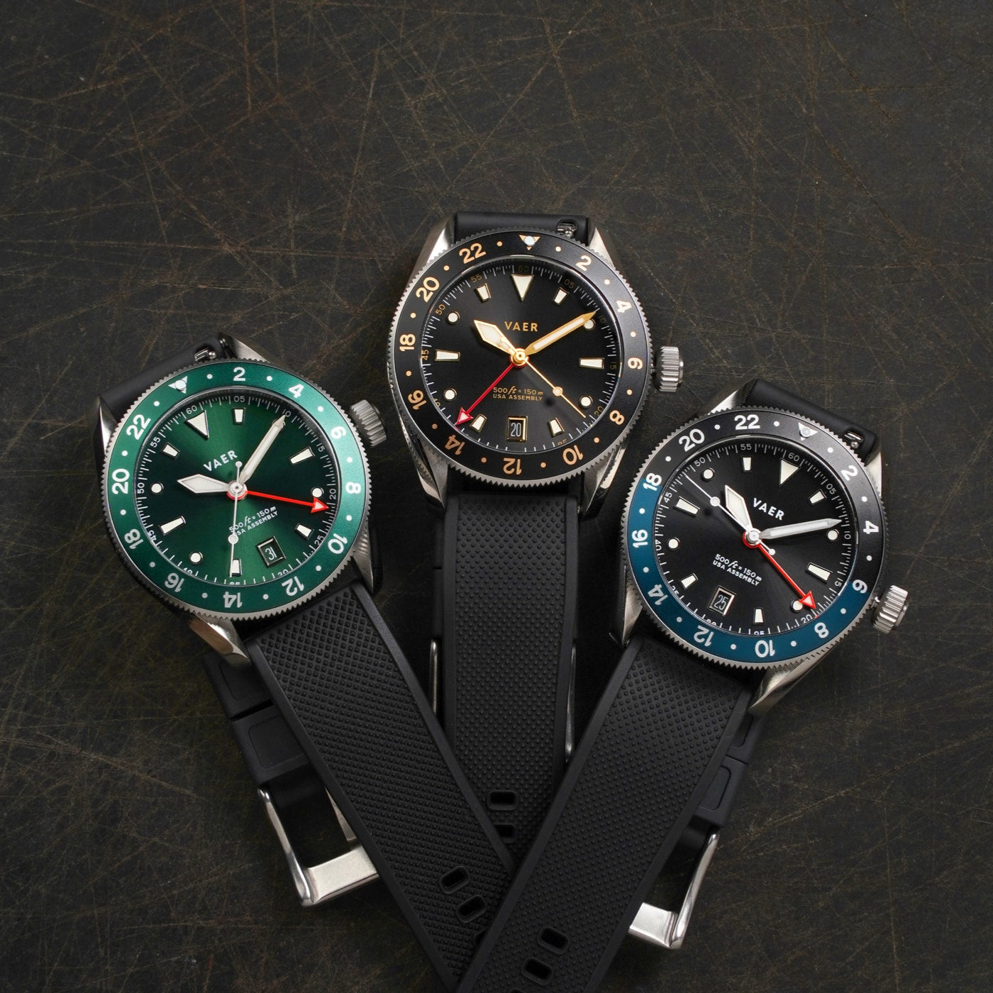 G2 Meridian Green - 39mm USA GMT