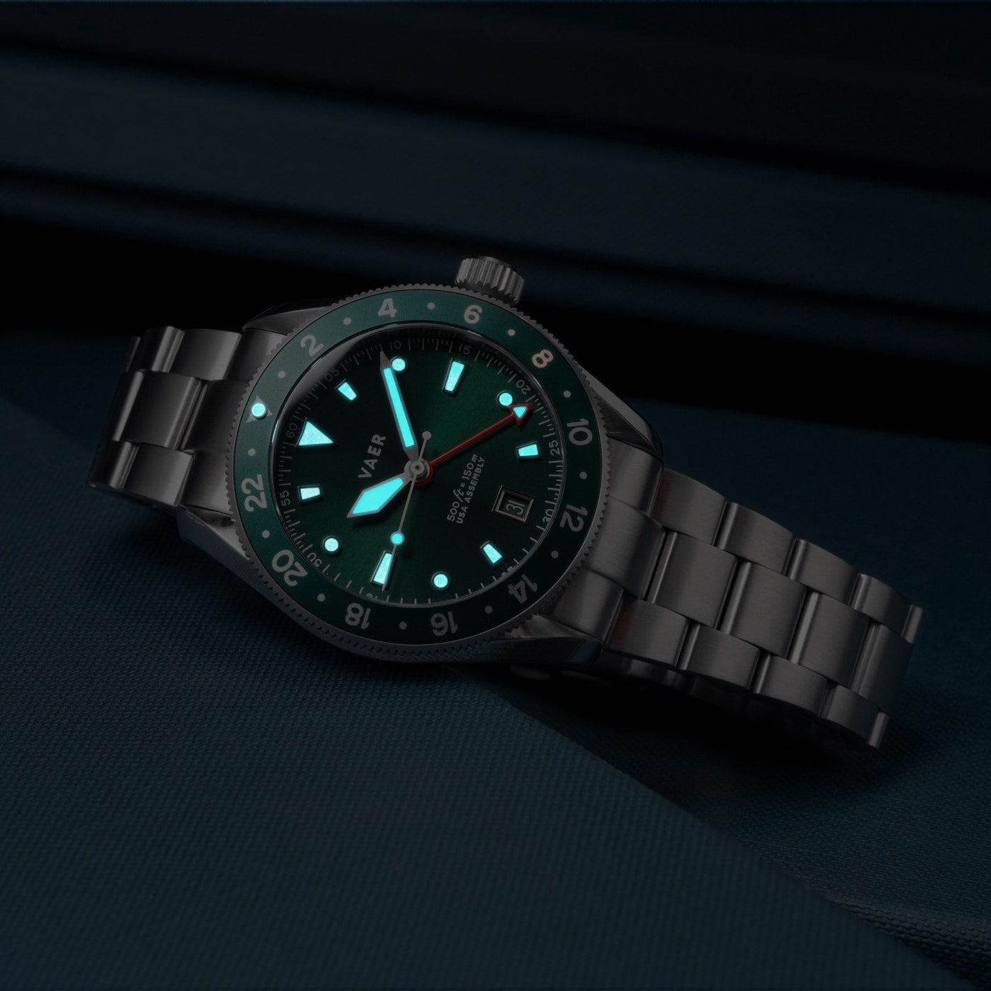 G2 Meridian Green - 39mm USA GMT