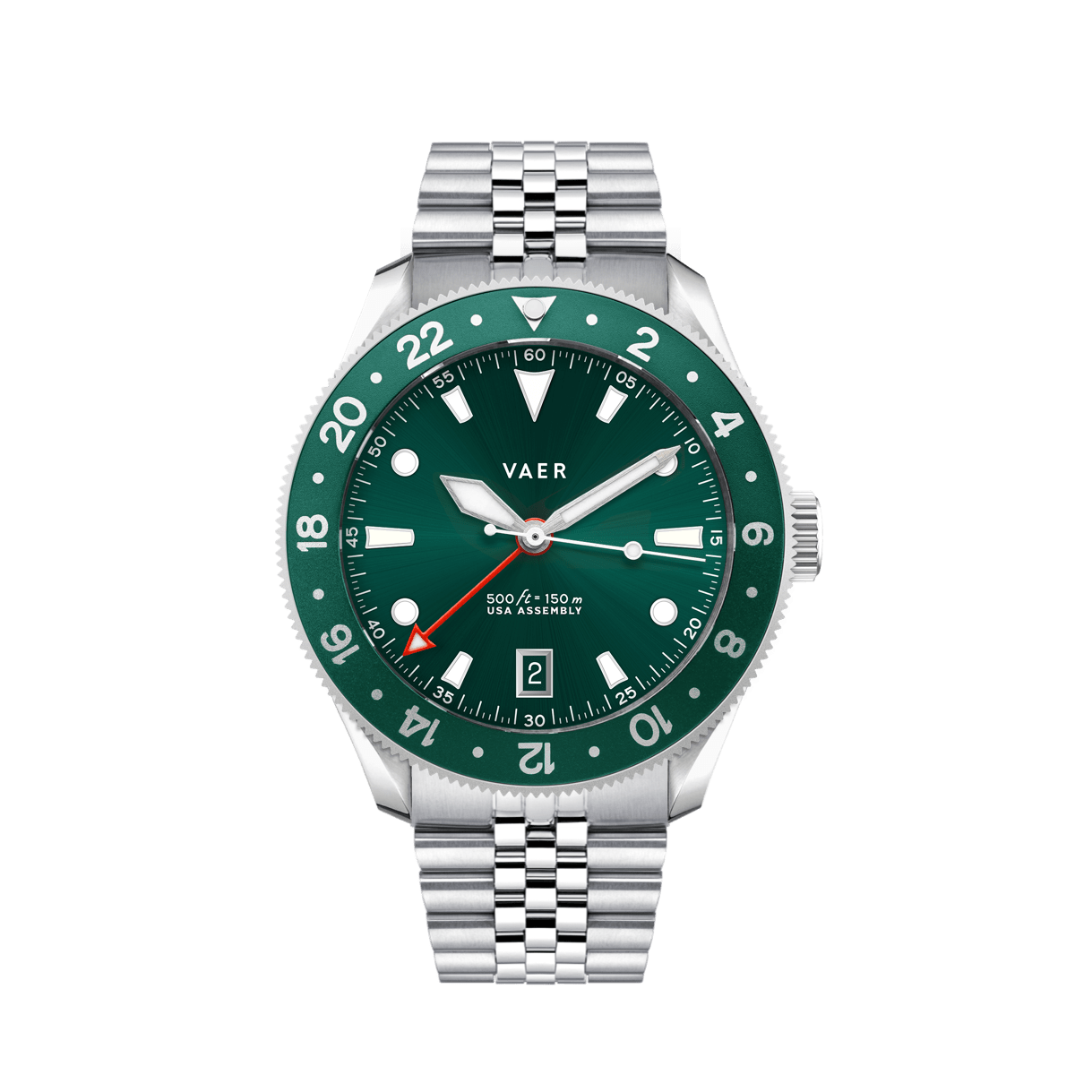 G2 Meridian Green - 39mm USA GMT