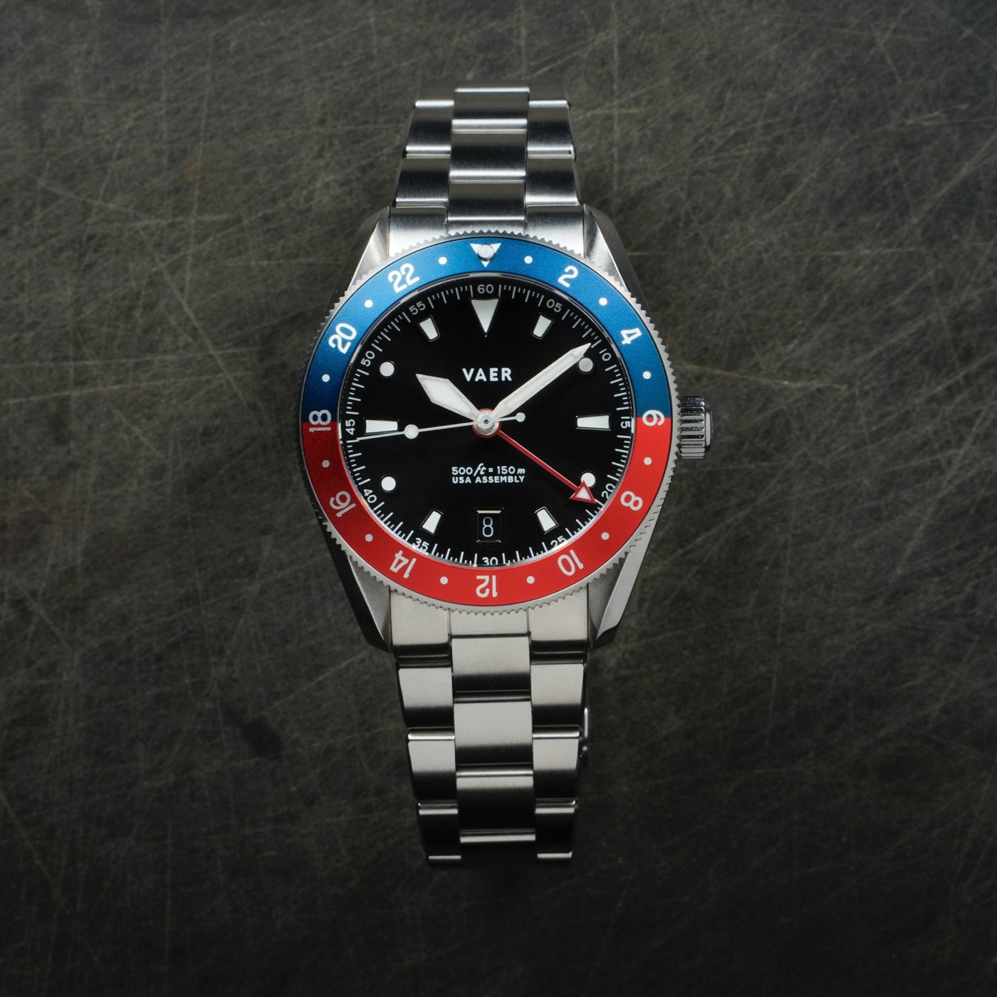 G2 Meridian Navy/Red GMT - 39mm USA