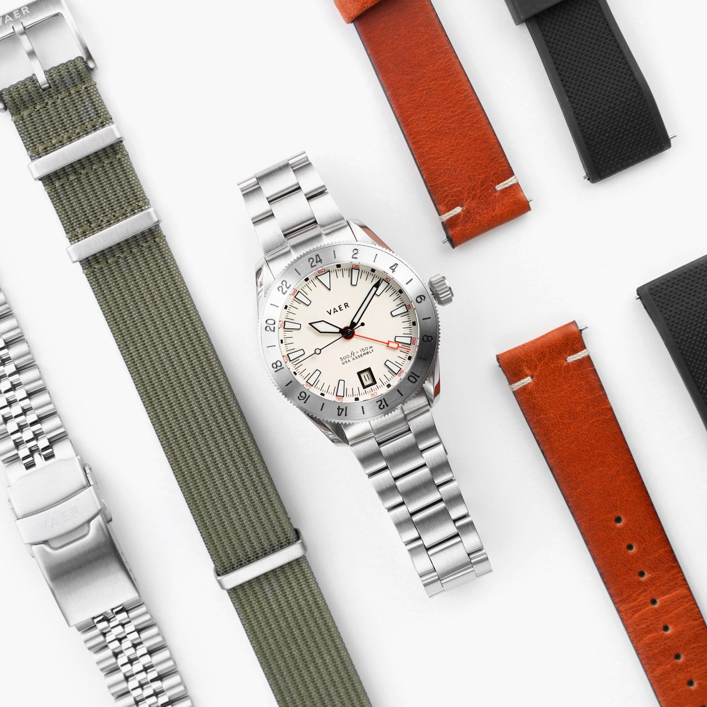 G2 Pacific Polar - 39mm USA GMT