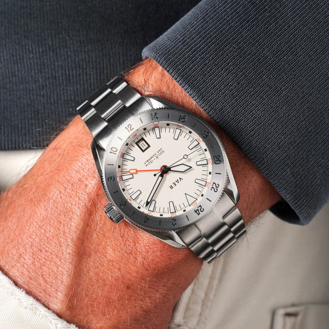 G2 Pacific Polar - 39mm USA GMT