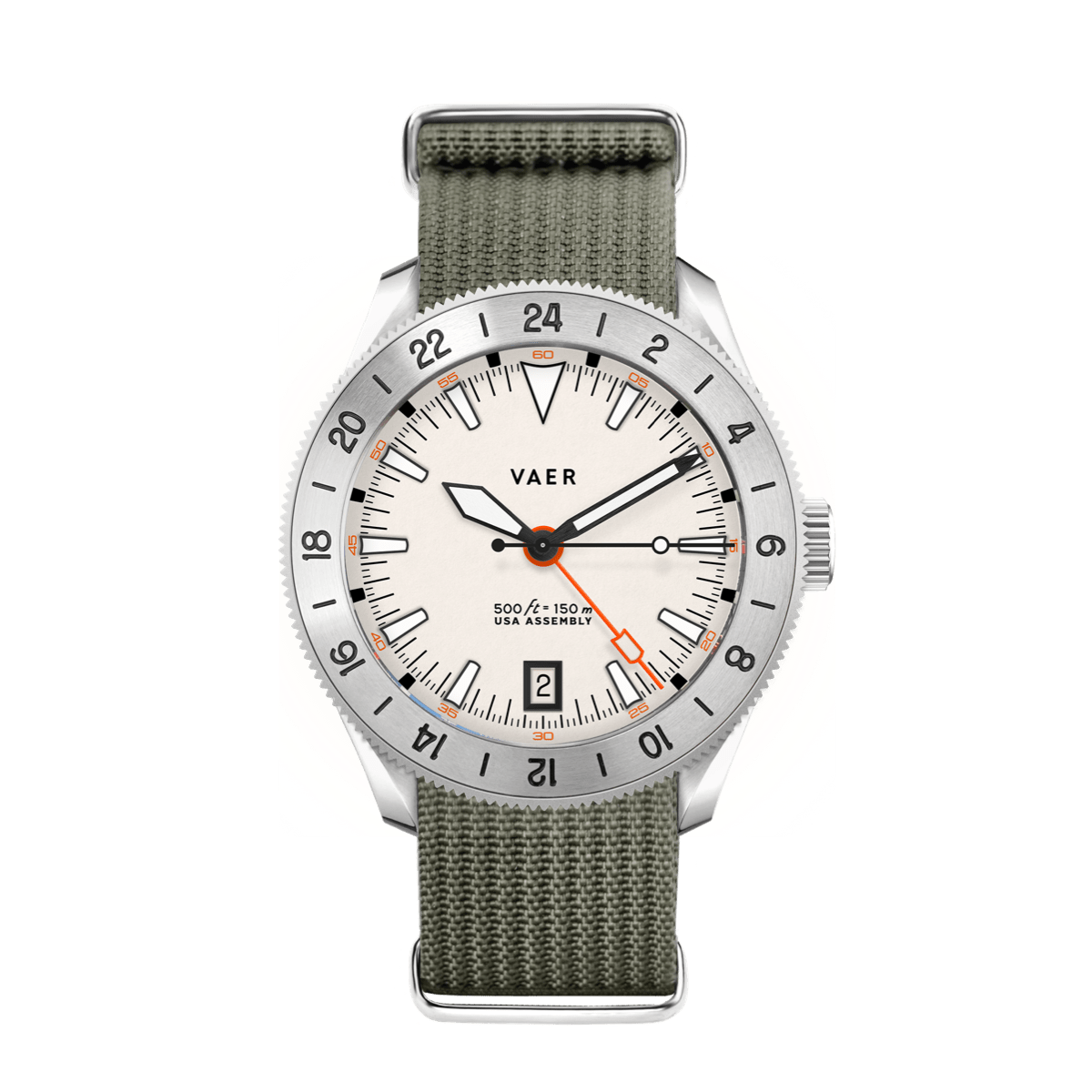 G2 Pacific Polar - 39mm USA GMT
