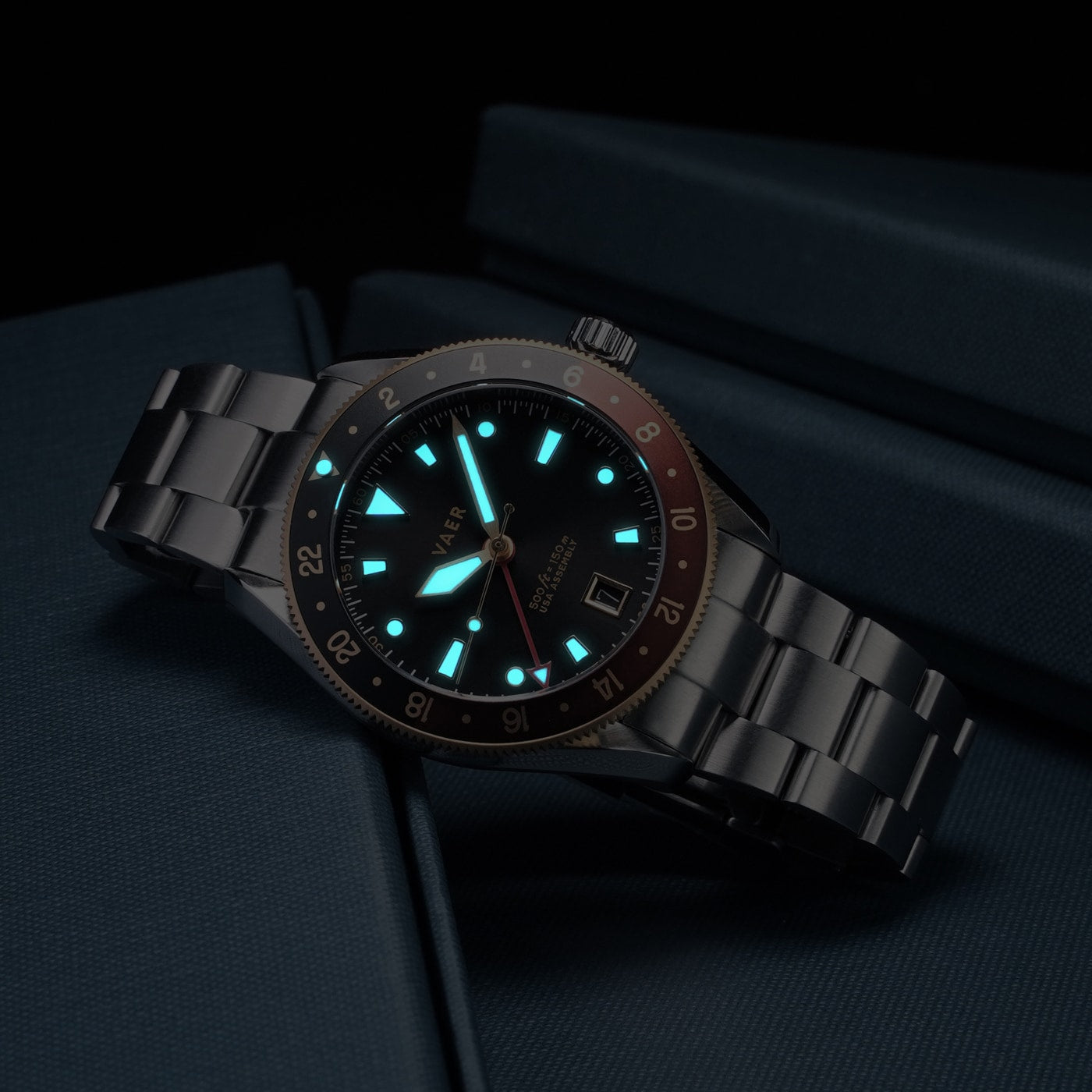 G2 Meridian Rootbeer GMT - 39mm USA