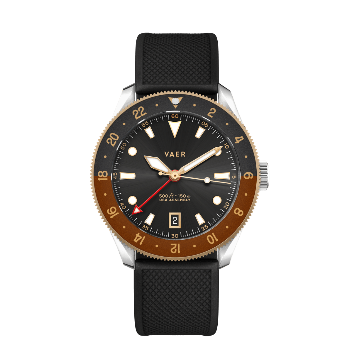 G2 Meridian Rootbeer GMT - 39mm USA
