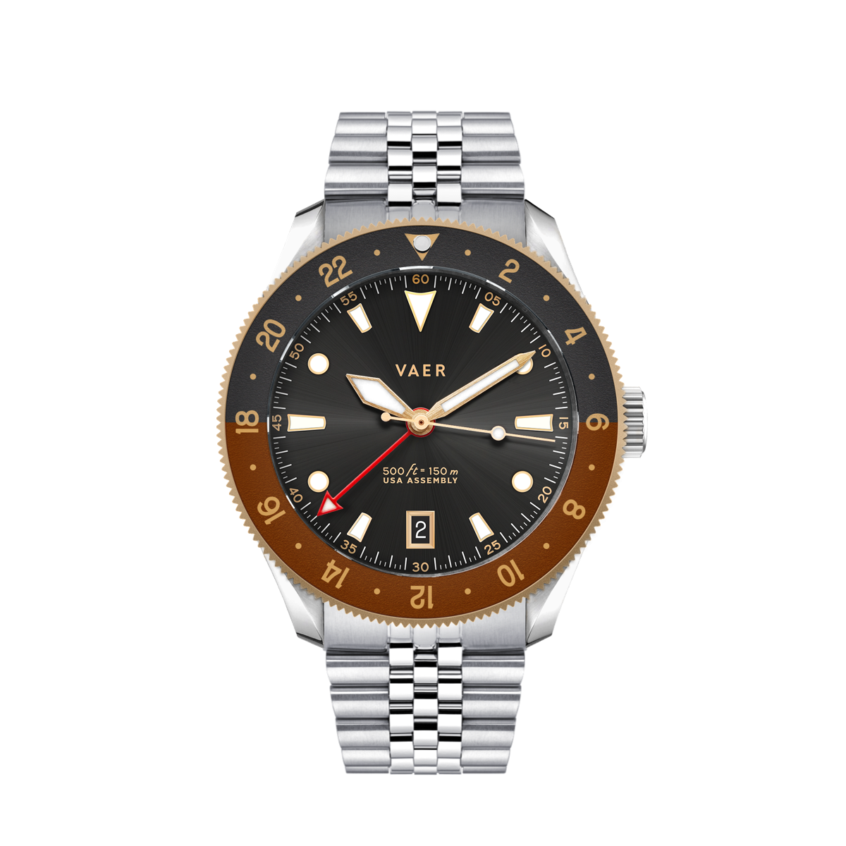 G2 Meridian Rootbeer GMT - 39mm USA