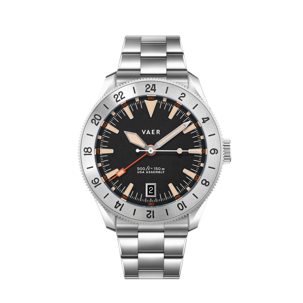 G2 Pacific Steel GMT - 39mm USA