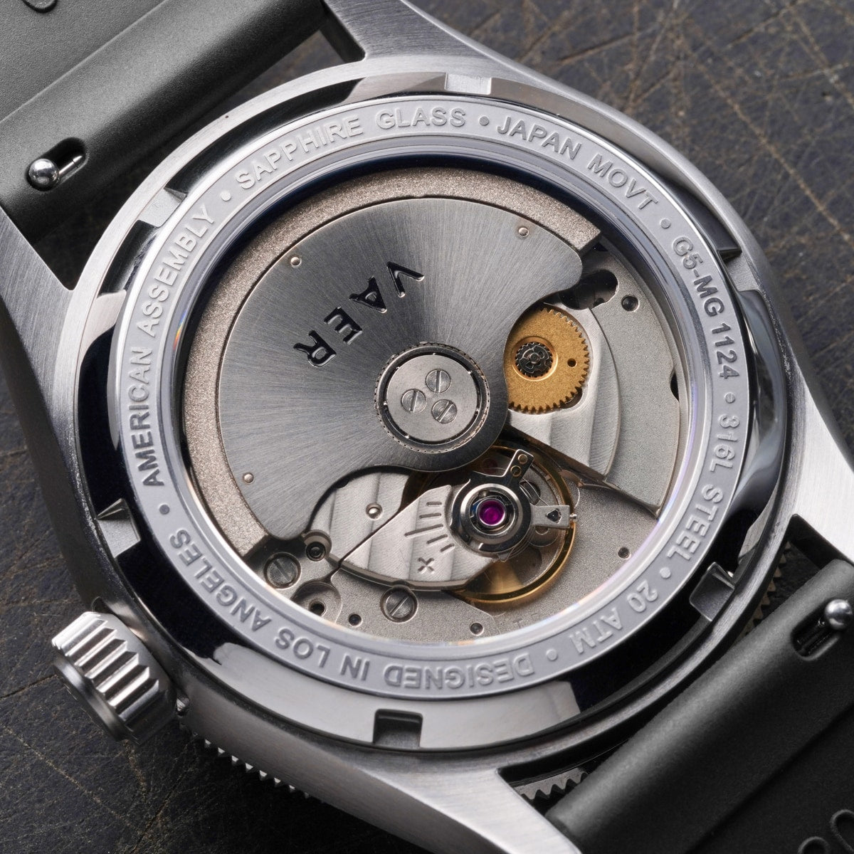 G5 Pacific Steel - 39mm USA GMT