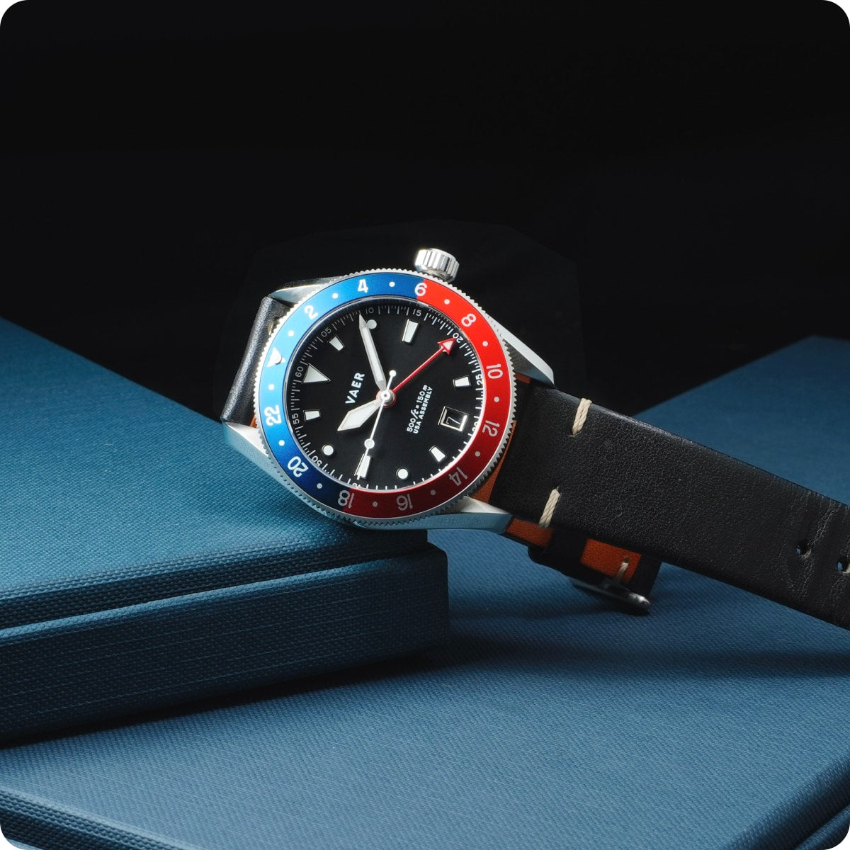 Lined Horween Leather Strap