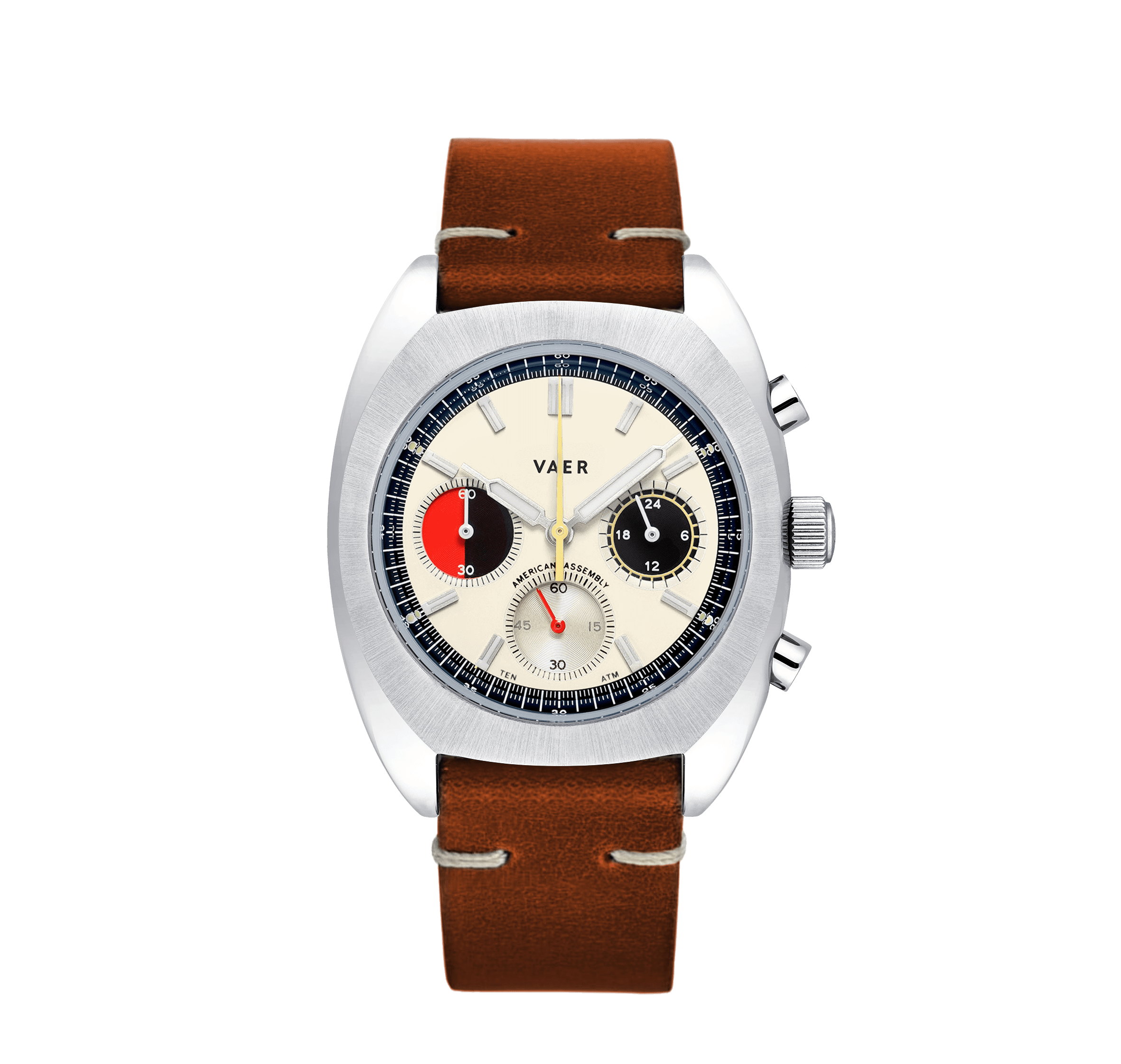 R1 USA Racing Chronograph - Cream 38mm