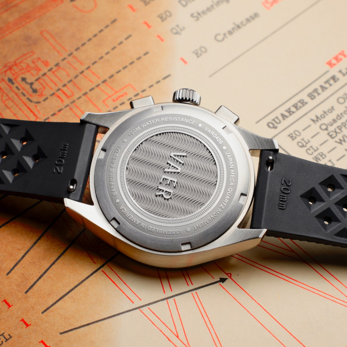 R1 Oceanracer Chronograph Black - 42mm USA