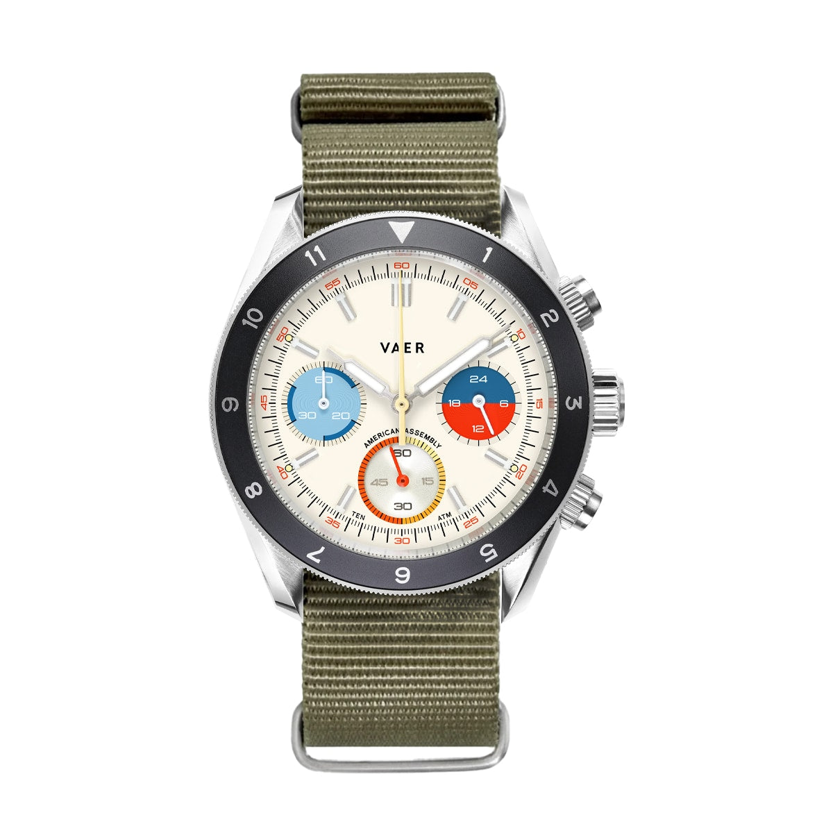 R1 USA Oceanracer Chronograph - Cream 38mm