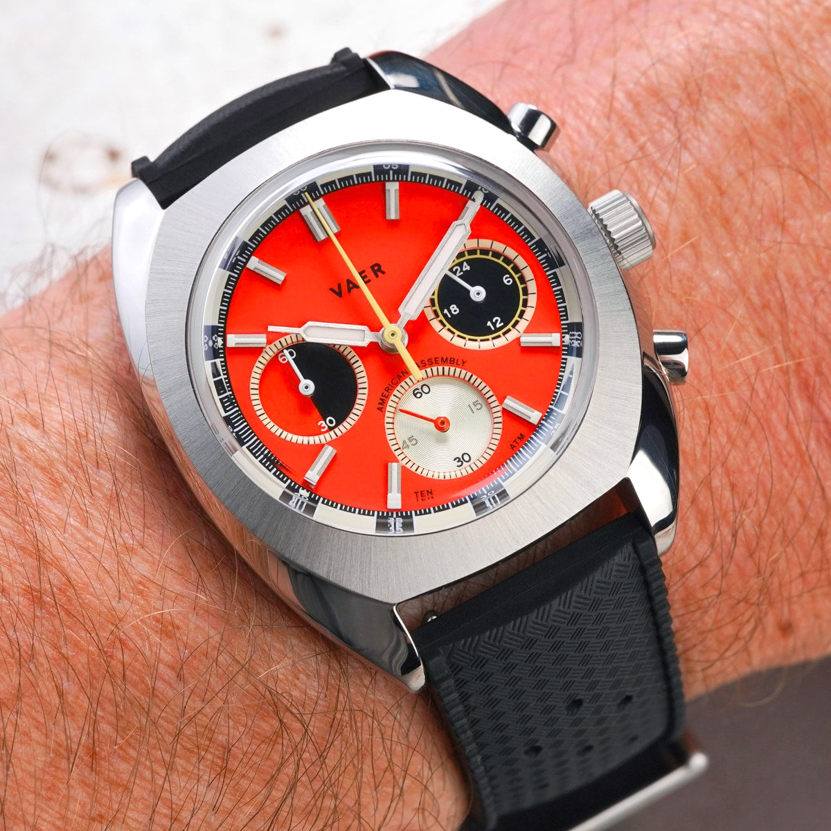 R1 USA Racing Chronograph - Orange 38mm