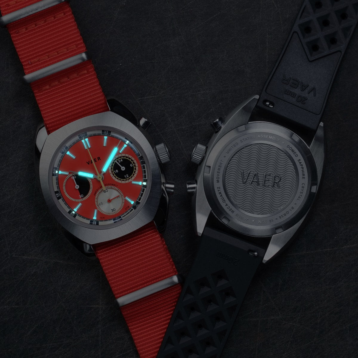 R1 USA Racing Chronograph - Orange 38mm