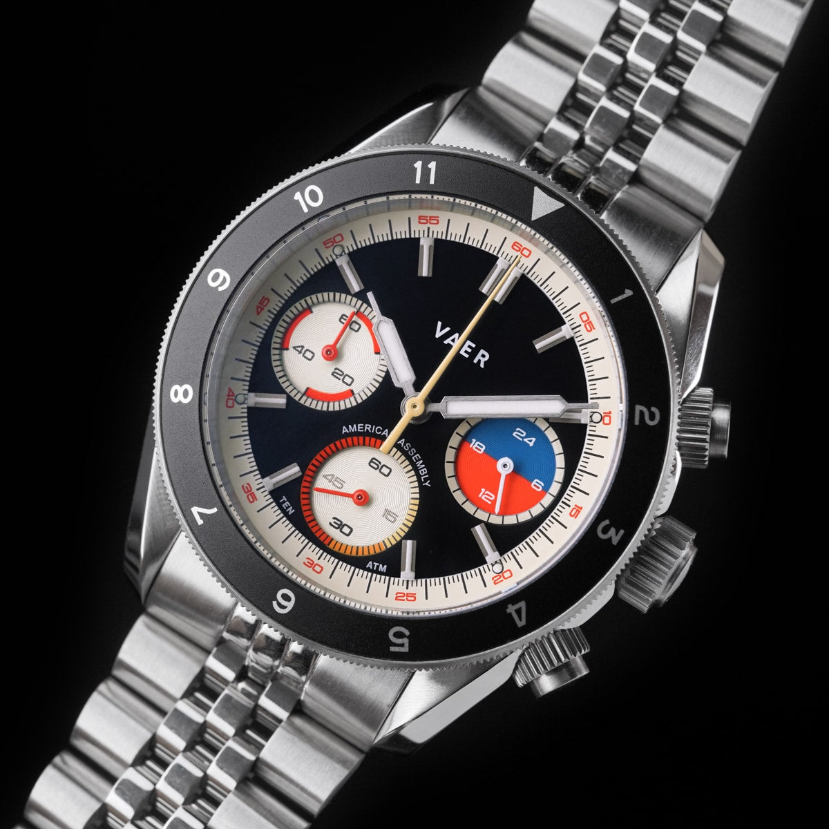 R1 USA Oceanracer Chronograph - Panda 38mm