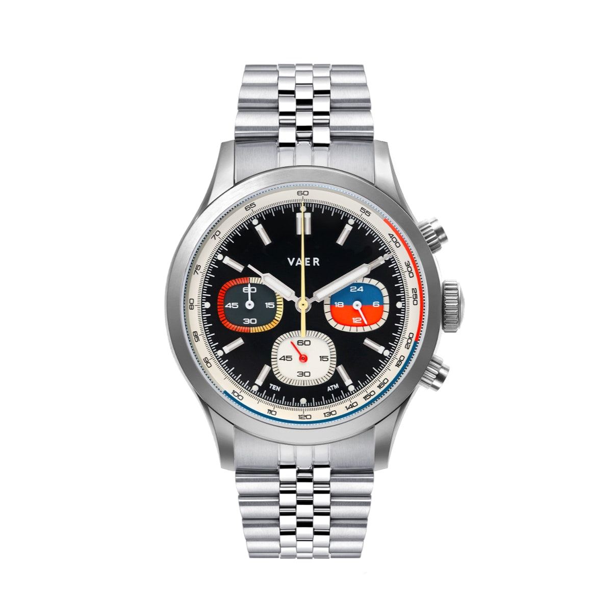 R・W RALLY-WORKS 01 メカデザイン集 VAER | RS1 Rally USA Chronograph: 40mm, 10ATM, Sapphire Glass