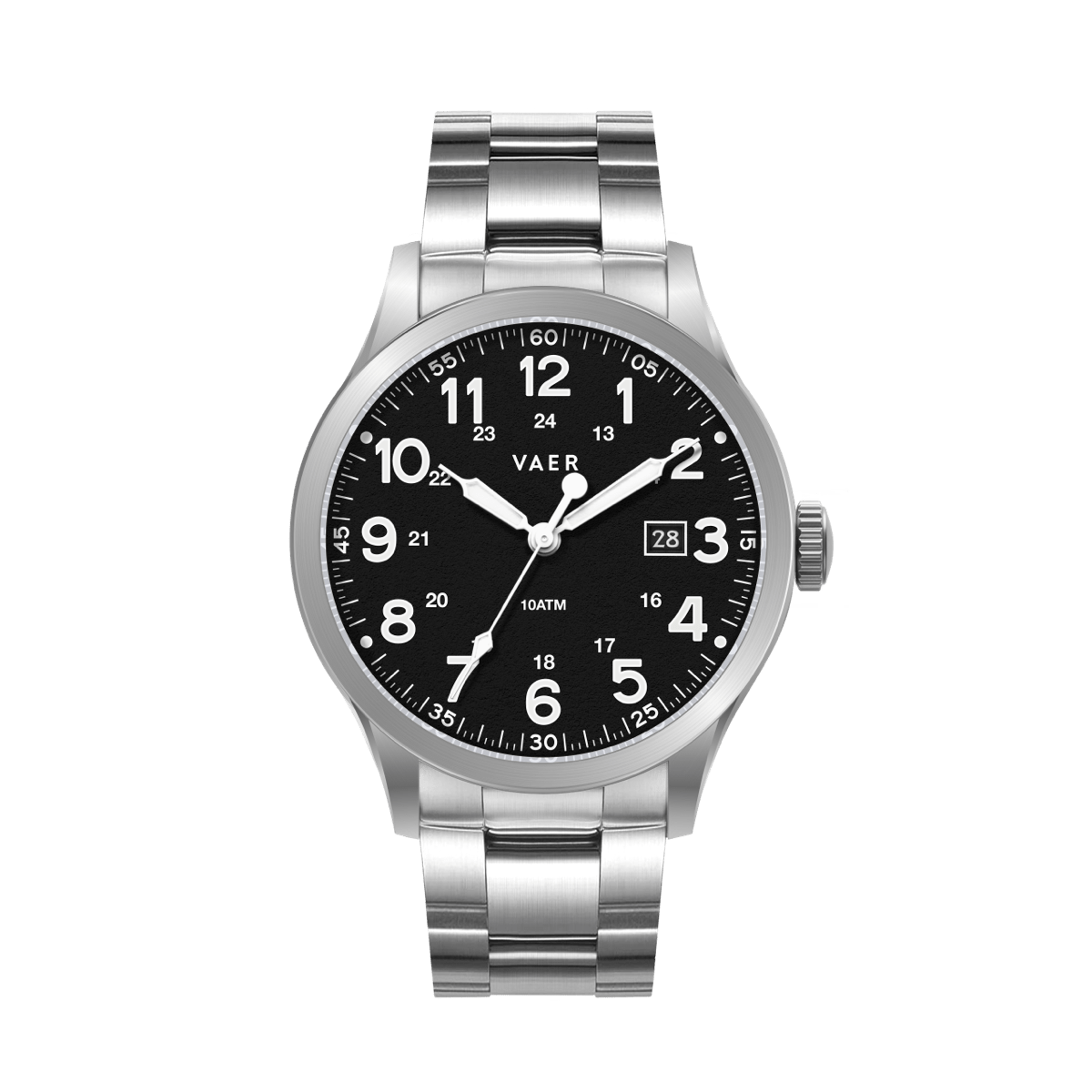 S5 Calendar Field Black - 40mm Quartz