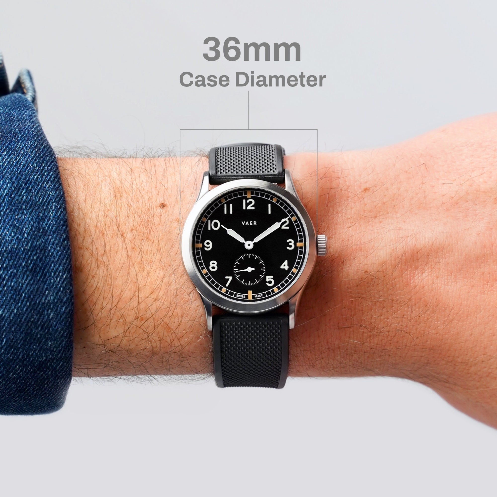 Inch Wrist Tudor Black Bay 36 Reddit A12 Dirty Dozen Watch 36mm