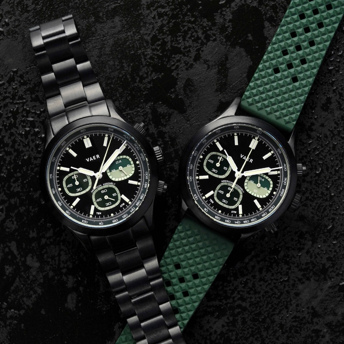 Vaer’s new R1 USA Chronograph and R1 Tactical Two-StrapsR1-Tactical