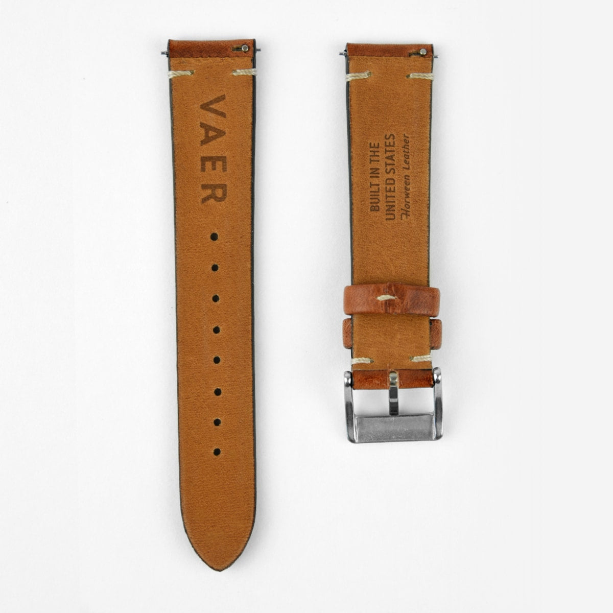 Lined Horween Leather Strap